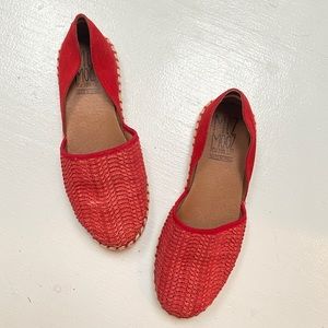 Miz Mooz Red Espadrilles 40/9